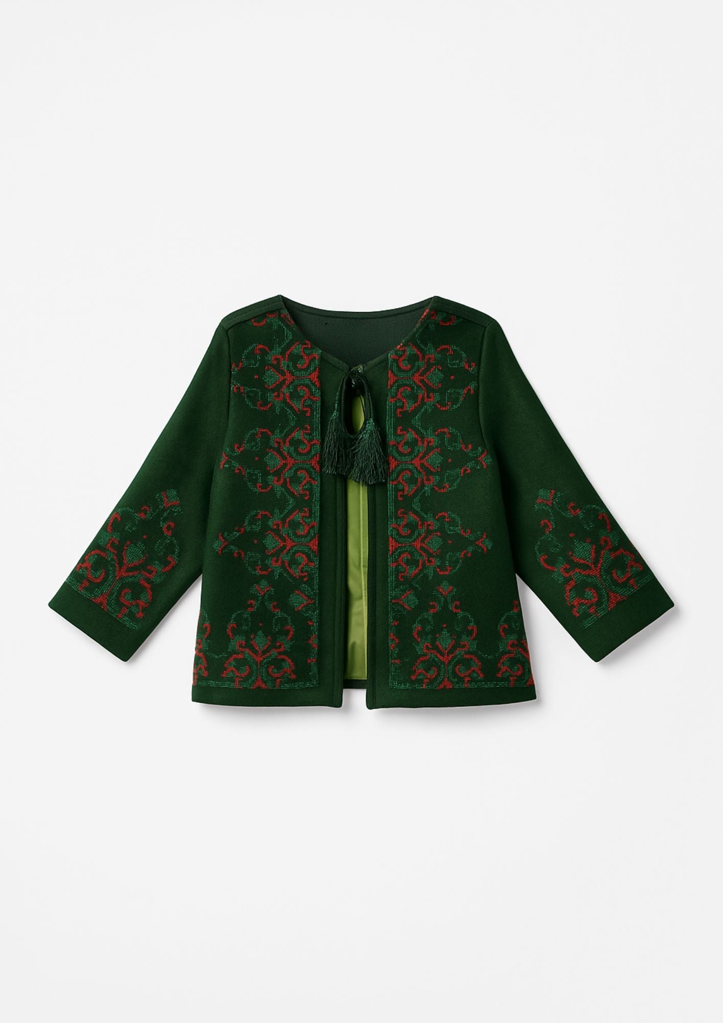 GIRLS CASUAL COAT EMB