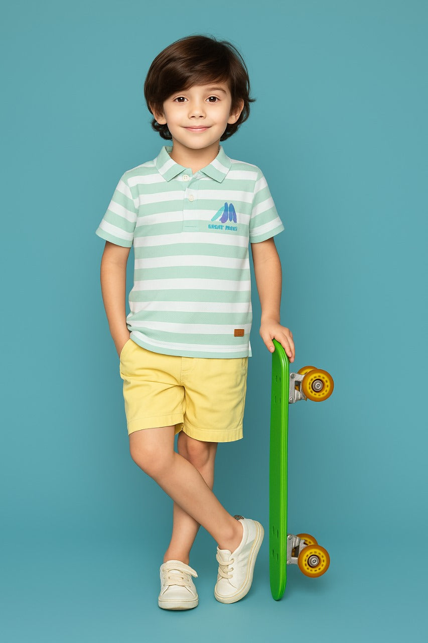 Baby boy Lining Polo T-Shirt