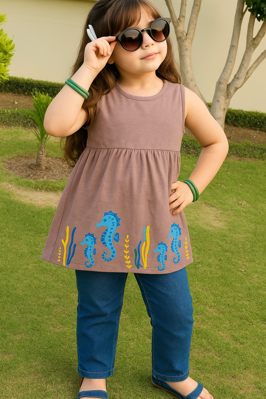 Baby Girl Sleeveless Frock