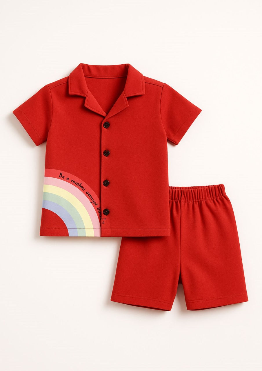 Baby Girls T-Shirt And Short Pair