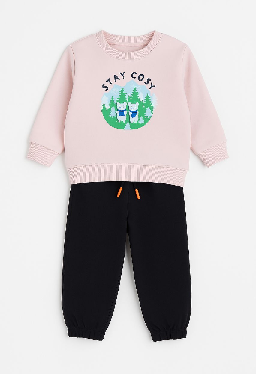 Baby Girl Sweat Shirt Track Suit
