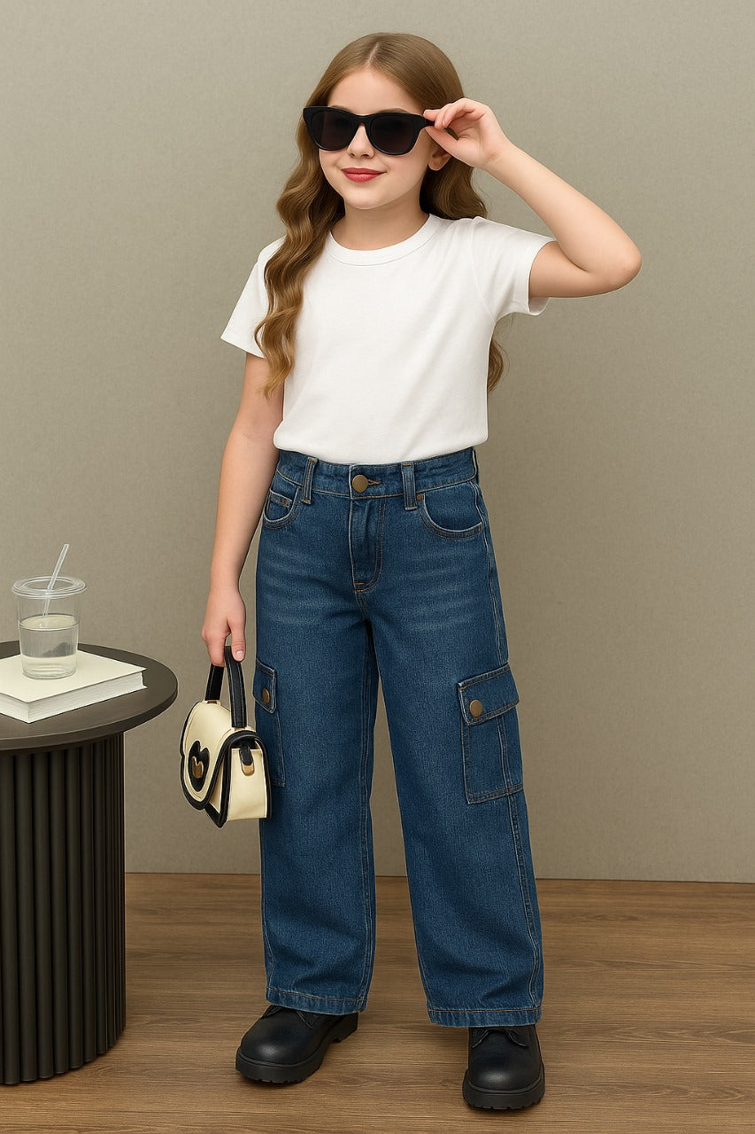 Baby Girl Flapper Jeans