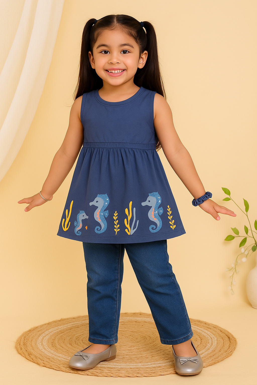 Baby Girl Sleeveless Frock