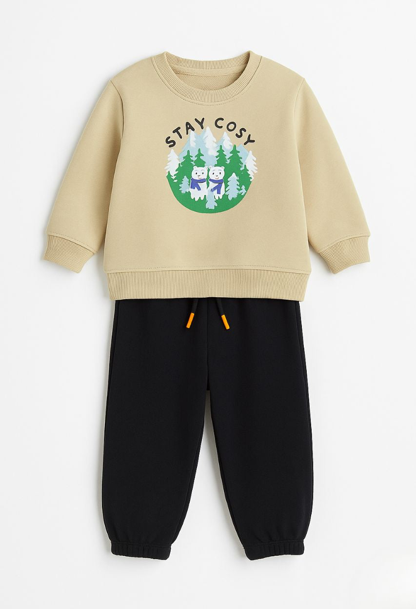 Baby Girl Sweat Shirt Track Suit