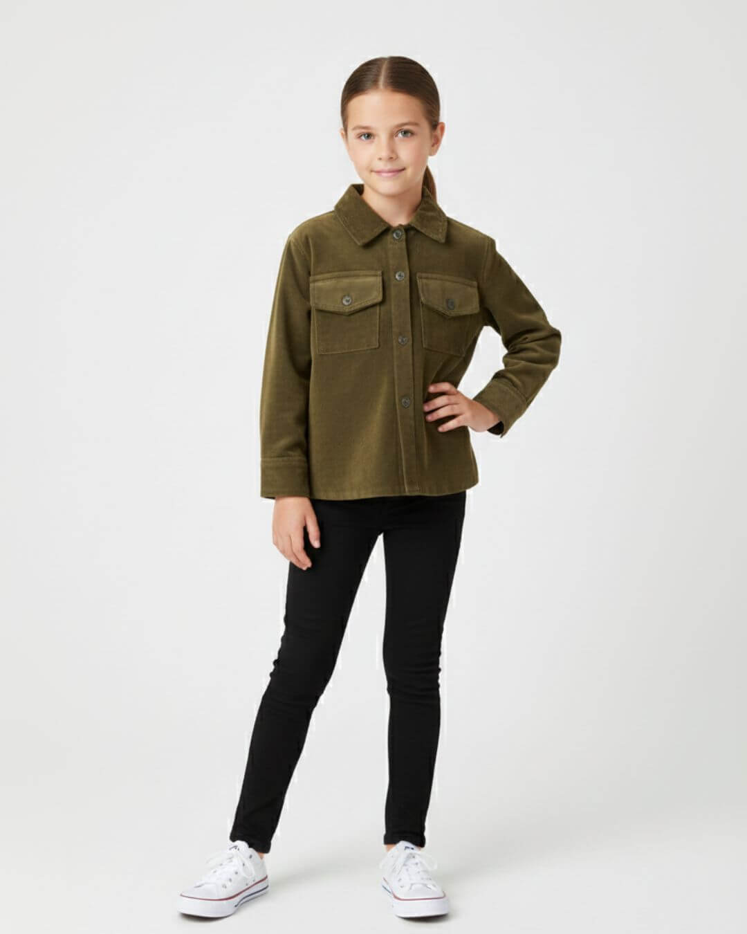 Baby Girl Corduroy Shirt