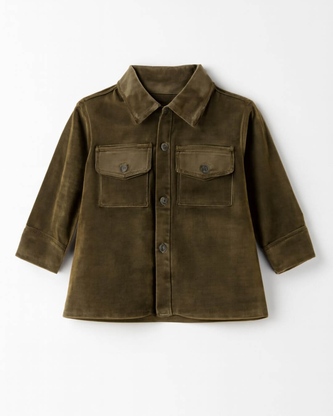 Baby Girl Corduroy Shirt Front