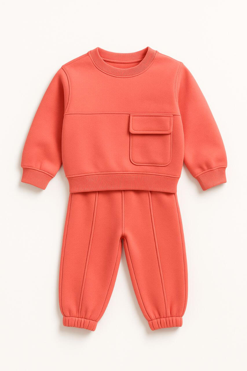 Sweat Shirt and Trouser Pair Front