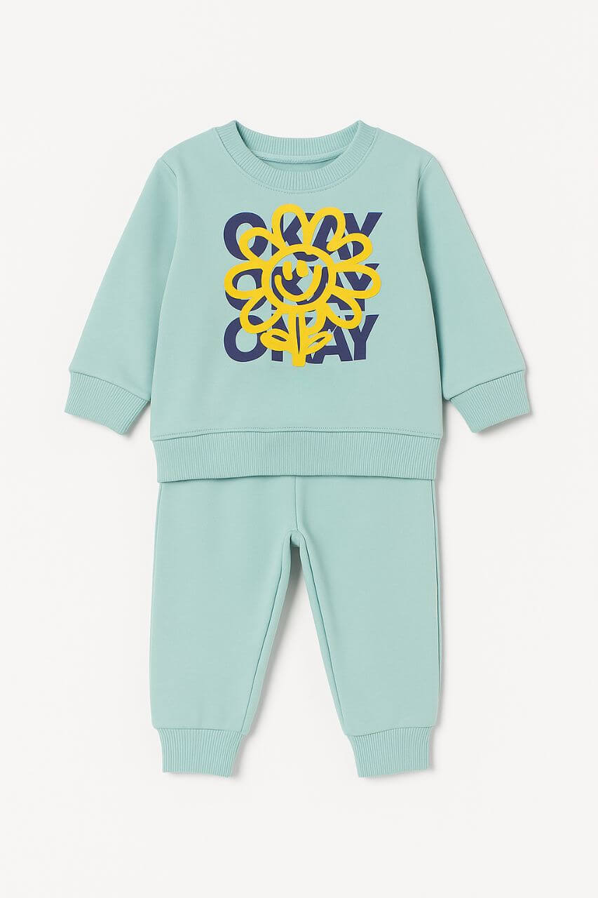Track Suit For Girl Navy Blue Front
