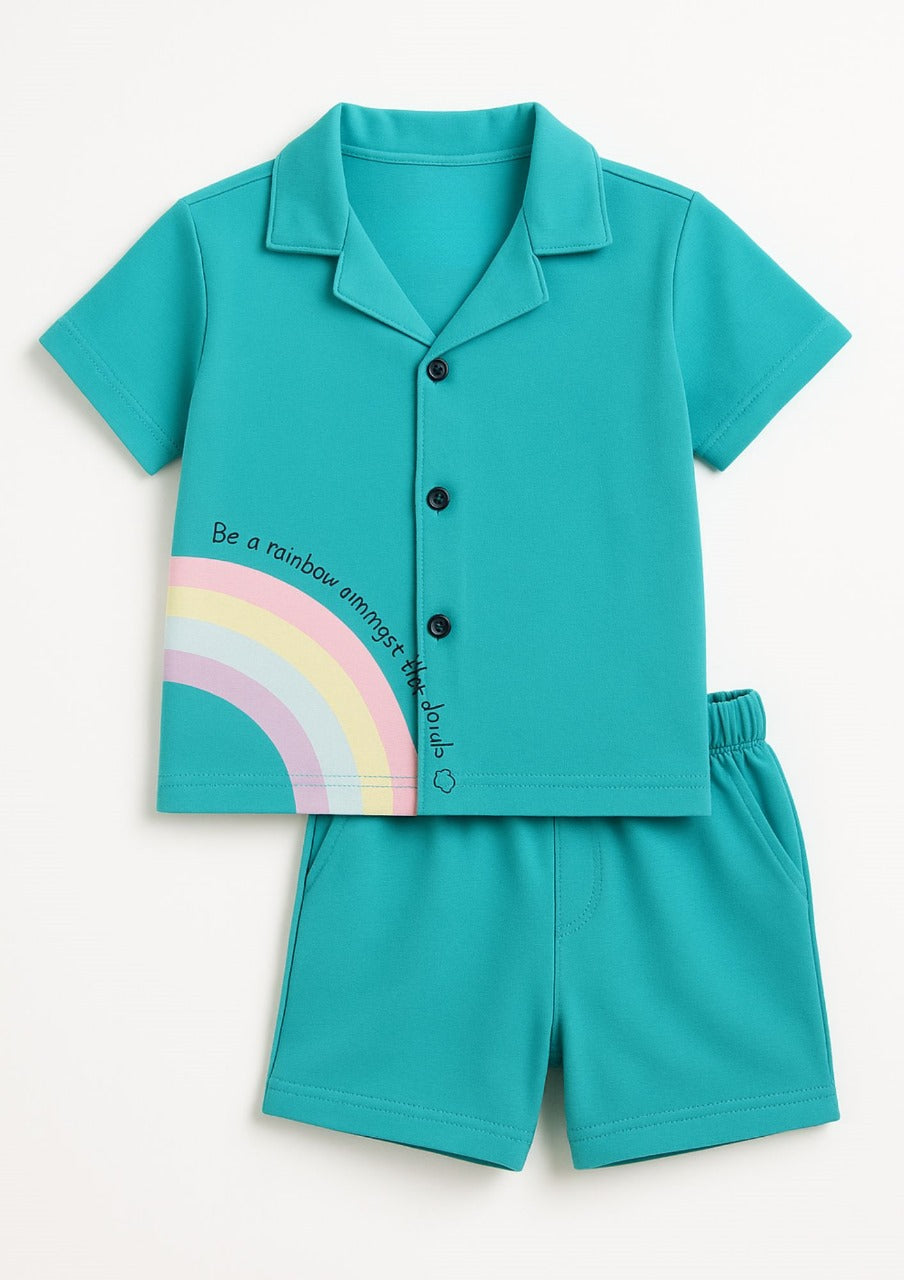 Baby Boy T-Shirt And Short Pair